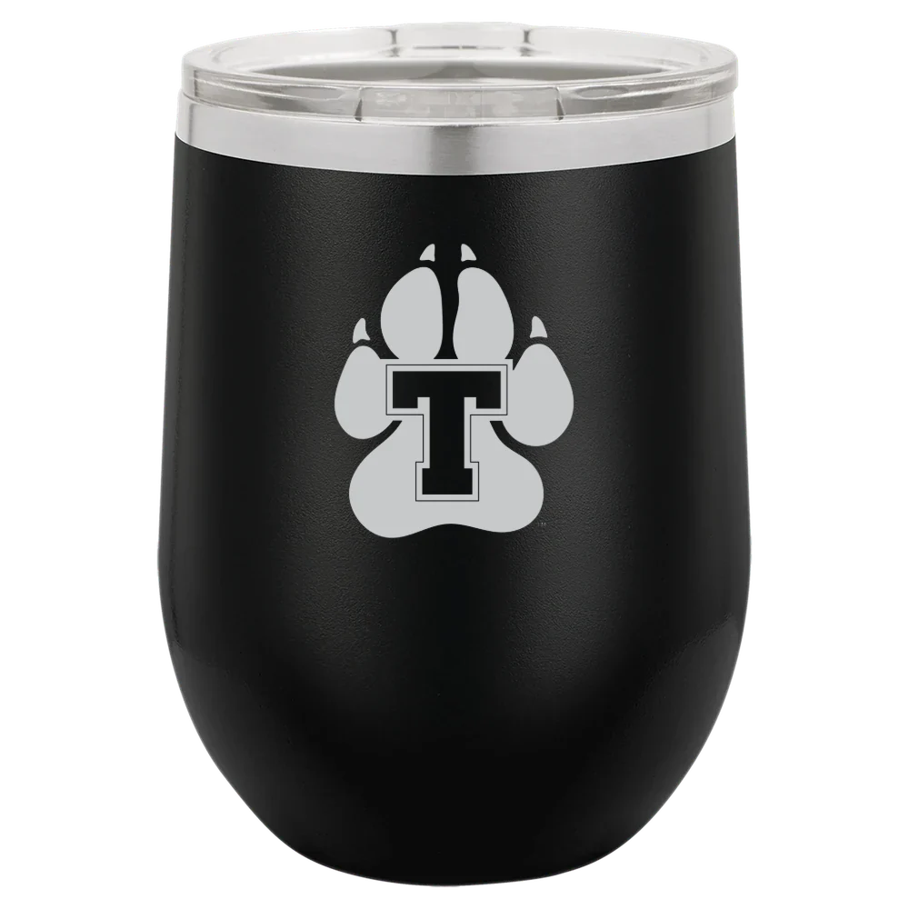 Thomas College Polar Camel 12 oz. Stemless Wine Tumbler