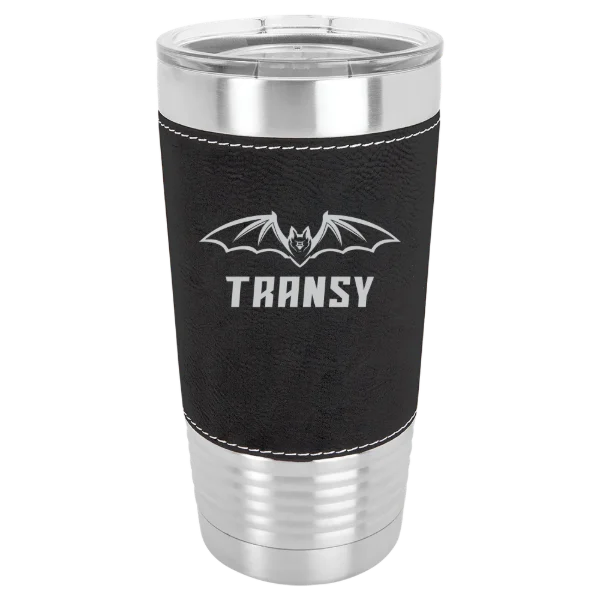 Transylvania University Polar Camel 20 oz. Leatherette Grip Tumbler with Standard Lid
