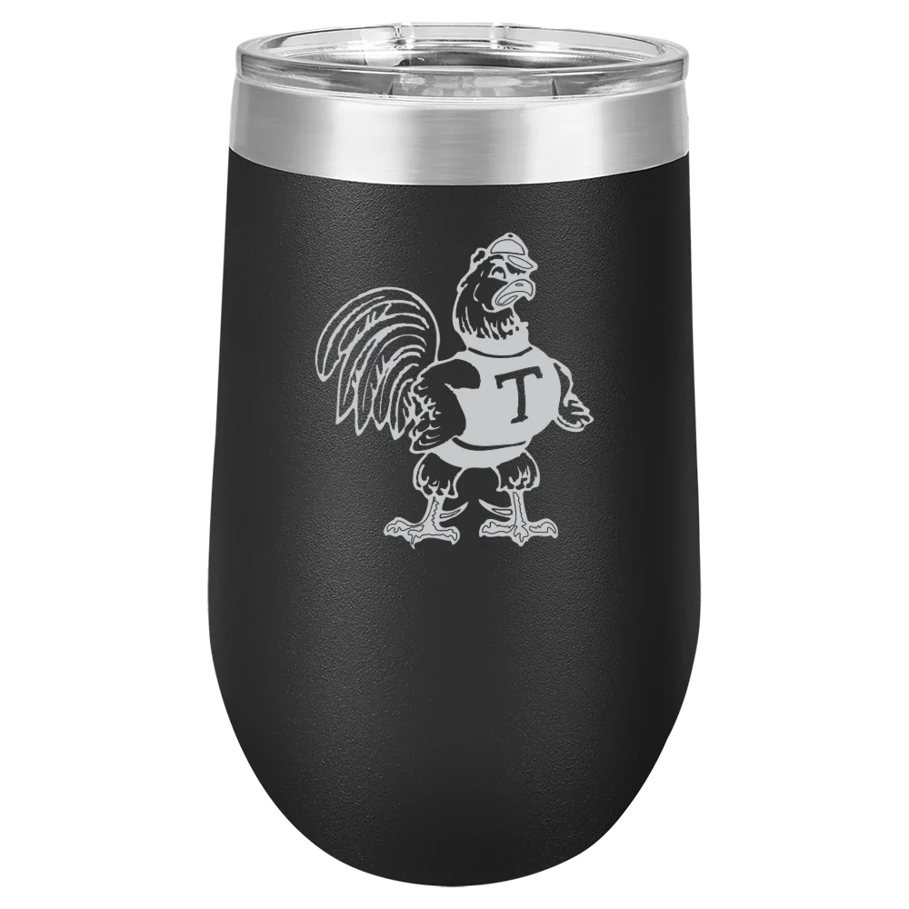 Trinity College (Connecticut) Polar Camel 16 oz. Stemless Wine Tumbler