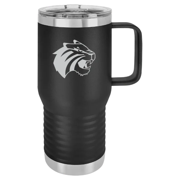 Trinity University (Texas) Polar Camel 20 oz. Travel Mug with Slider Lid