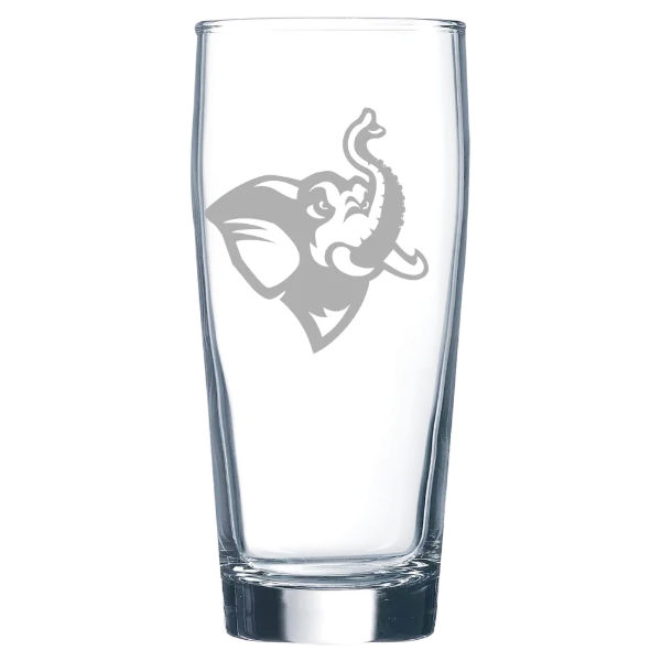 Tufts University Polar Camel 16 oz. Willi Becher Beer Glass