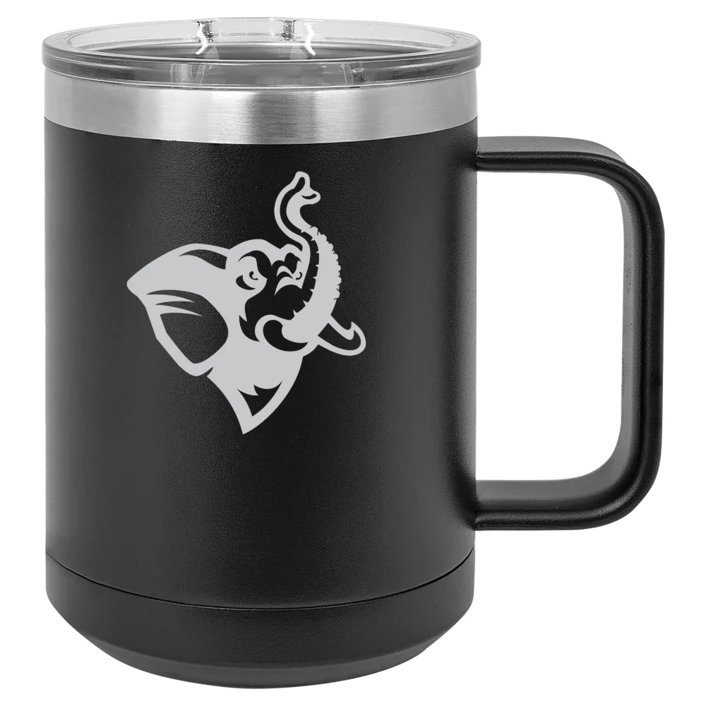 Tufts University Polar Camel 15 oz. Mug with Slider Lid