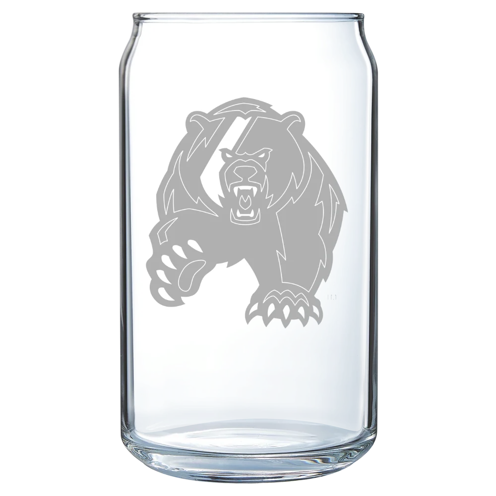 U.S. Coast Guard Academy Polar Camel 16 oz. Can Glass