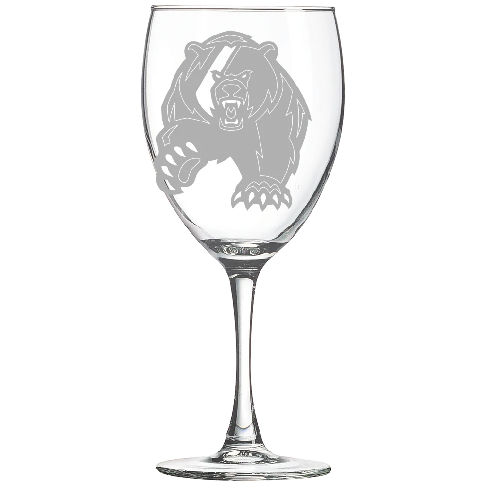U.S. Coast Guard Academy Polar Camel 10 1/2 oz. Wine Glass