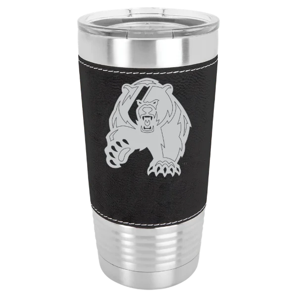 U.S. Coast Guard Academy Polar Camel 20 oz. Leatherette Grip Tumbler with Standard Lid