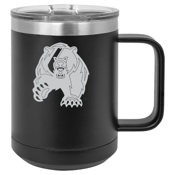 U.S. Coast Guard Academy Polar Camel 15 oz. Mug with Slider Lid