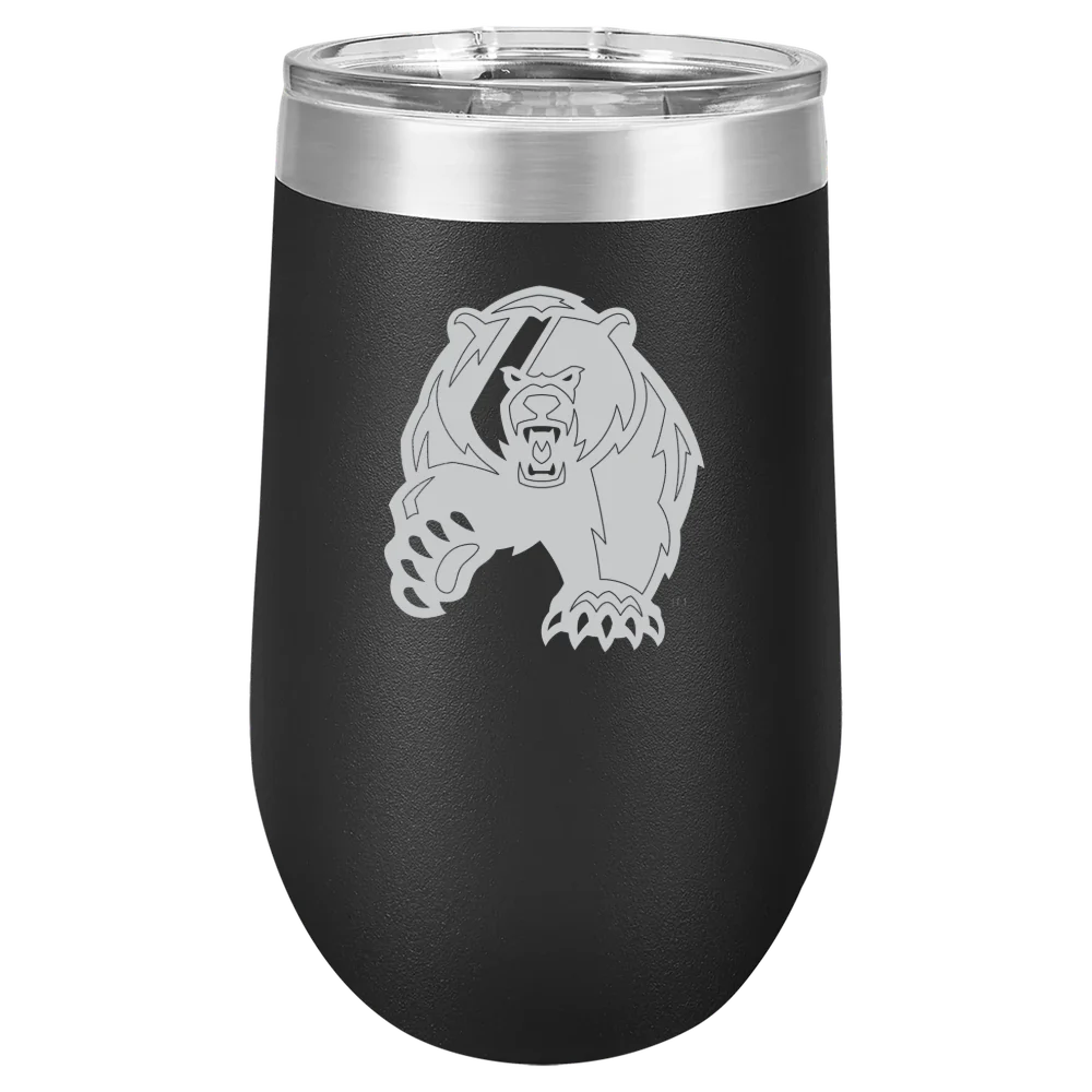 U.S. Coast Guard Academy Polar Camel 16 oz. Stemless Wine Tumbler
