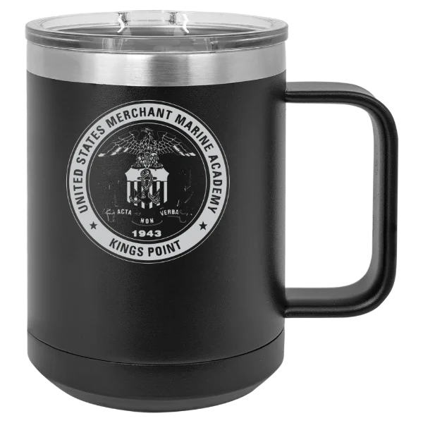 U.S. Merchant Marine Academy Polar Camel 15 oz. Mug with Slider Lid