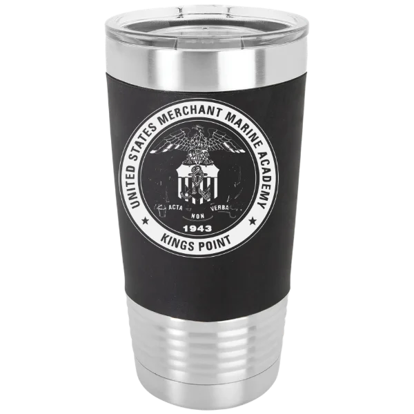 U.S. Merchant Marine Academy Polar Camel 20 oz. Silicone Grip Tumbler with Standard Lid