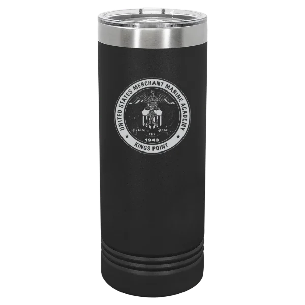 U.S. Merchant Marine Academy Polar Camel 22 oz. Skinny Tumbler with Slider Lid