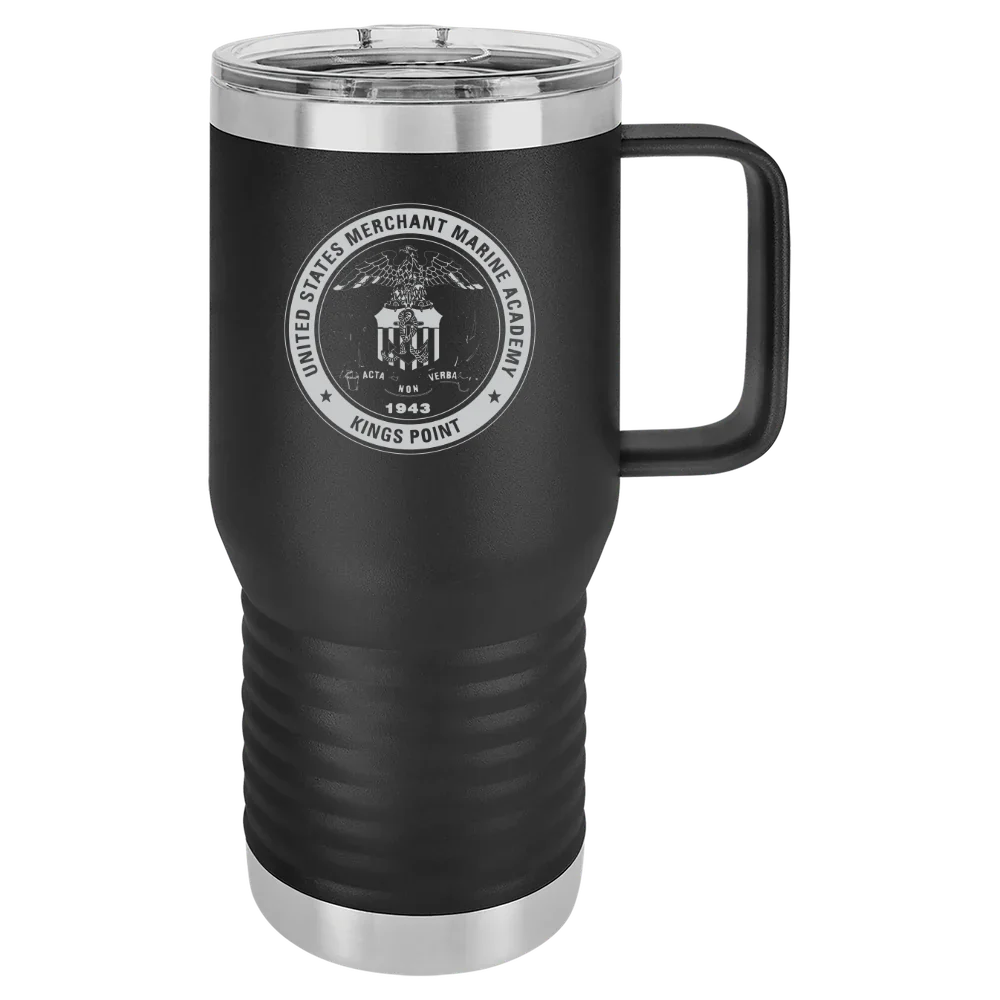 U.S. Merchant Marine Academy Polar Camel 20 oz. Travel Mug with Slider Lid
