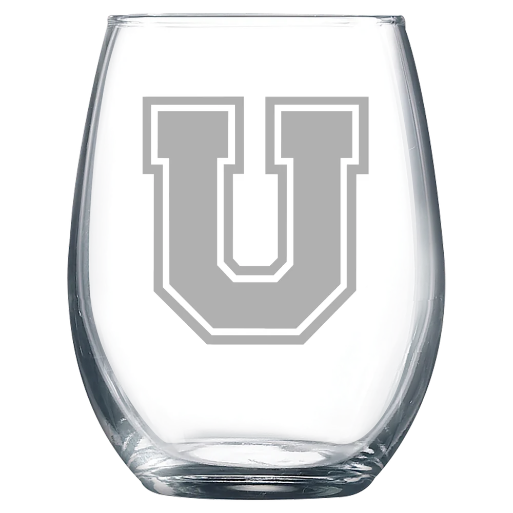 Union College (New York) Polar Camel 9 oz. Stemless Wine Glass