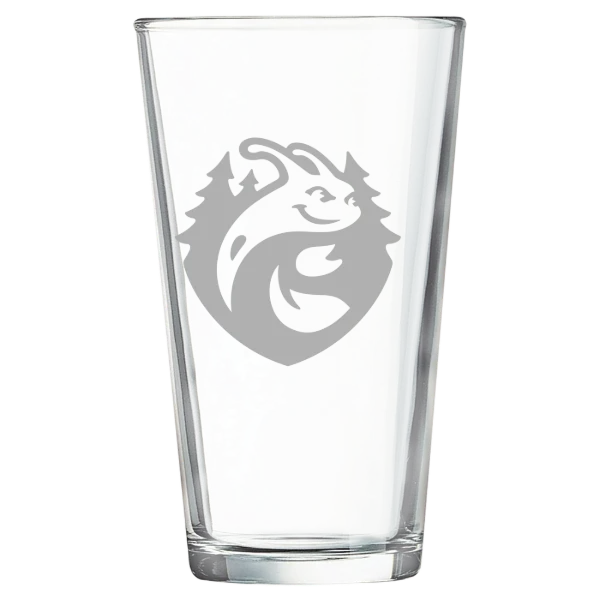 University of California, Santa Cruz Polar Camel 16 oz. Pint Mixing Glass