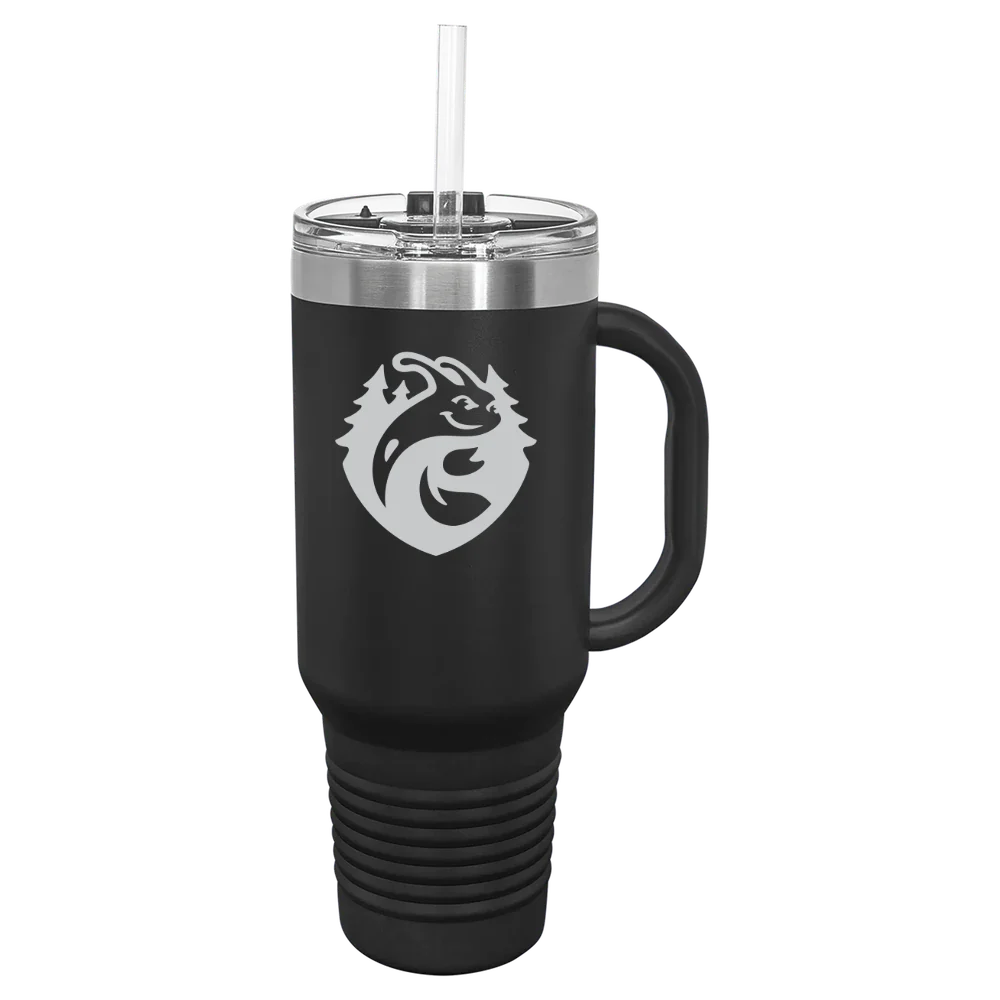 University of California, Santa Cruz Polar Camel 40 oz. Travel Mug with Snap Lid & Straw