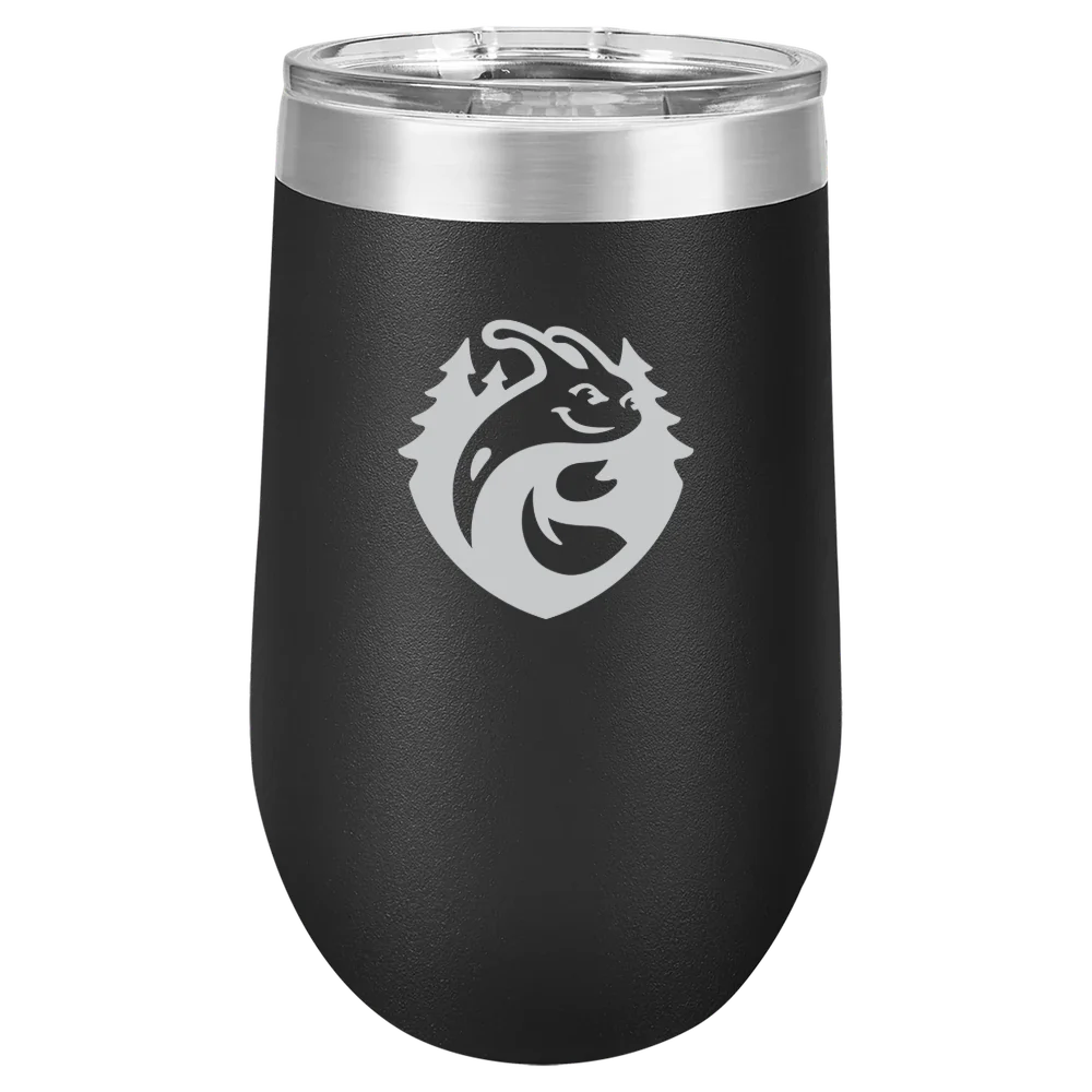 University of California, Santa Cruz Polar Camel 16 oz. Stemless Wine Tumbler