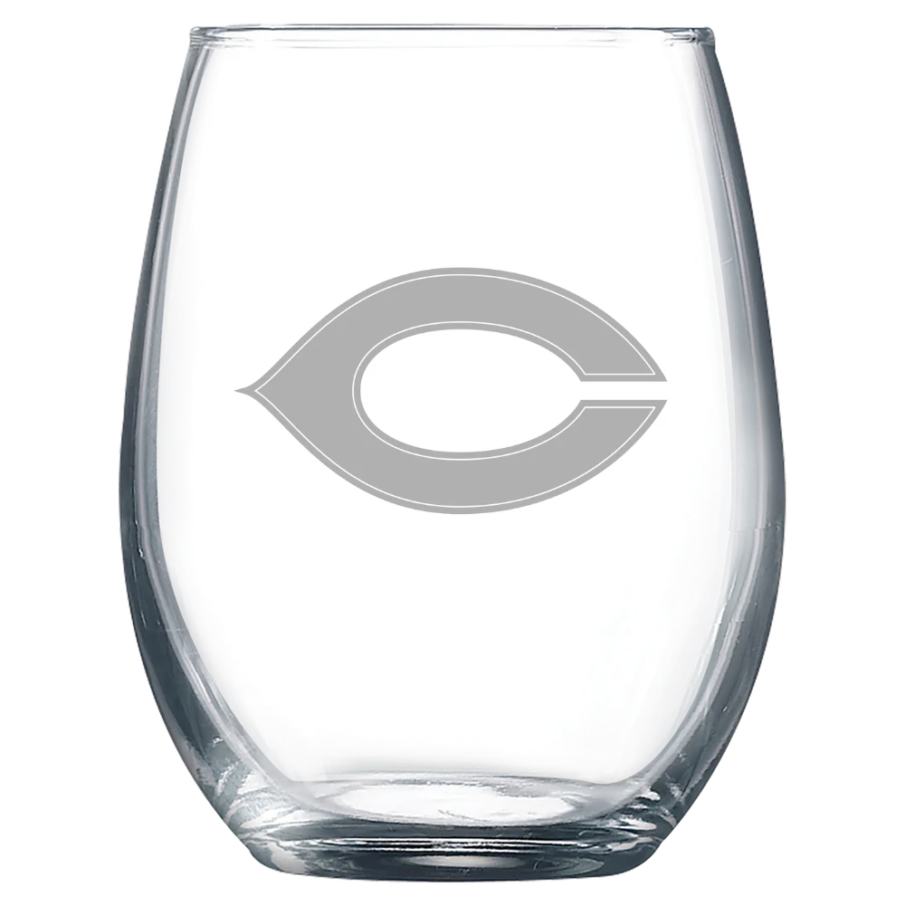 University of Chicago Polar Camel 9 oz. Stemless Wine Glass