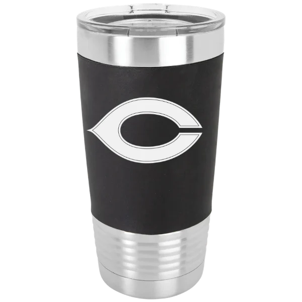 University of Chicago Polar Camel 20 oz. Silicone Grip Tumbler with Standard Lid