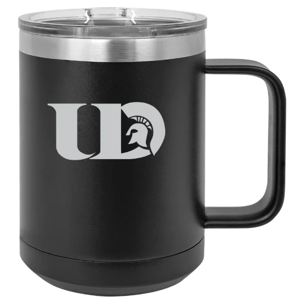 University of Dubuque Polar Camel 15 oz. Mug with Slider Lid
