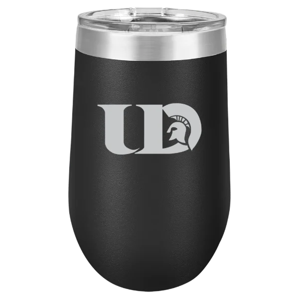 University of Dubuque Polar Camel 16 oz. Stemless Wine Tumbler
