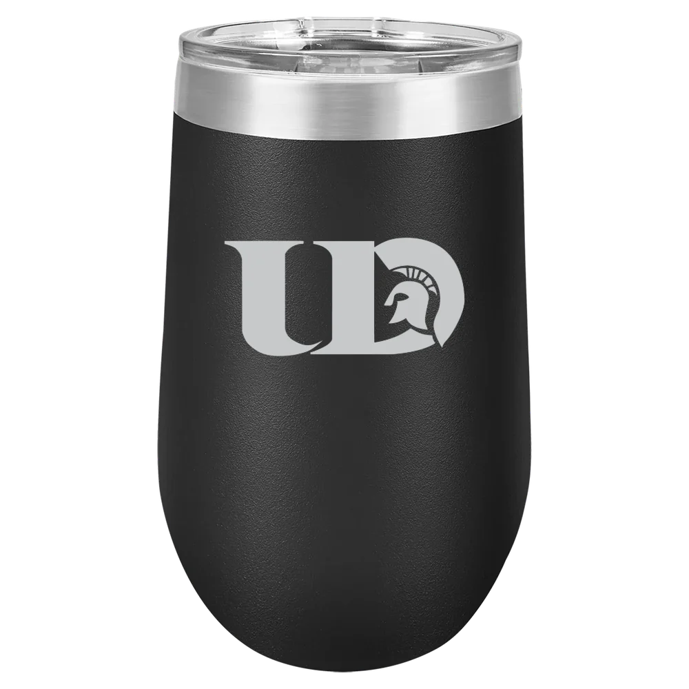 University of Dubuque Polar Camel 16 oz. Stemless Wine Tumbler