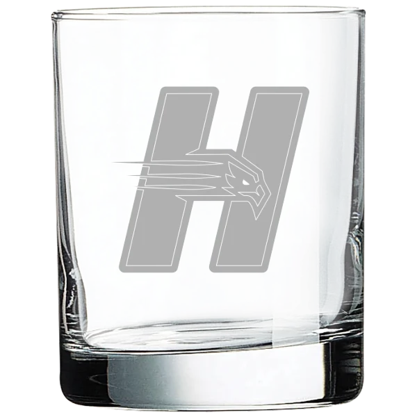 University of Hartford Polar Camel 10 1/2 oz. On The Rocks Glass