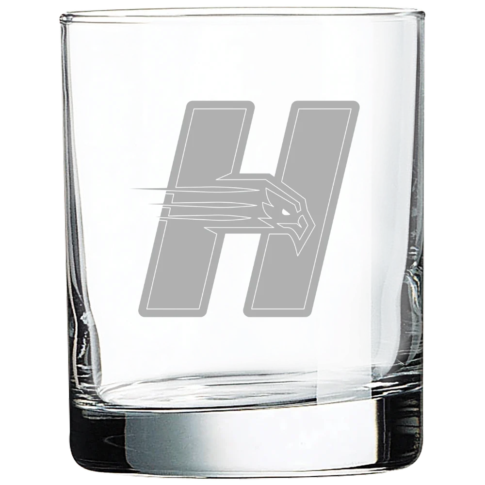 University of Hartford Polar Camel 10 1/2 oz. On The Rocks Glass