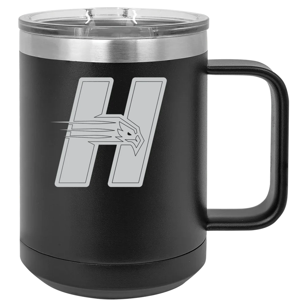 University of Hartford Polar Camel 15 oz. Mug with Slider Lid