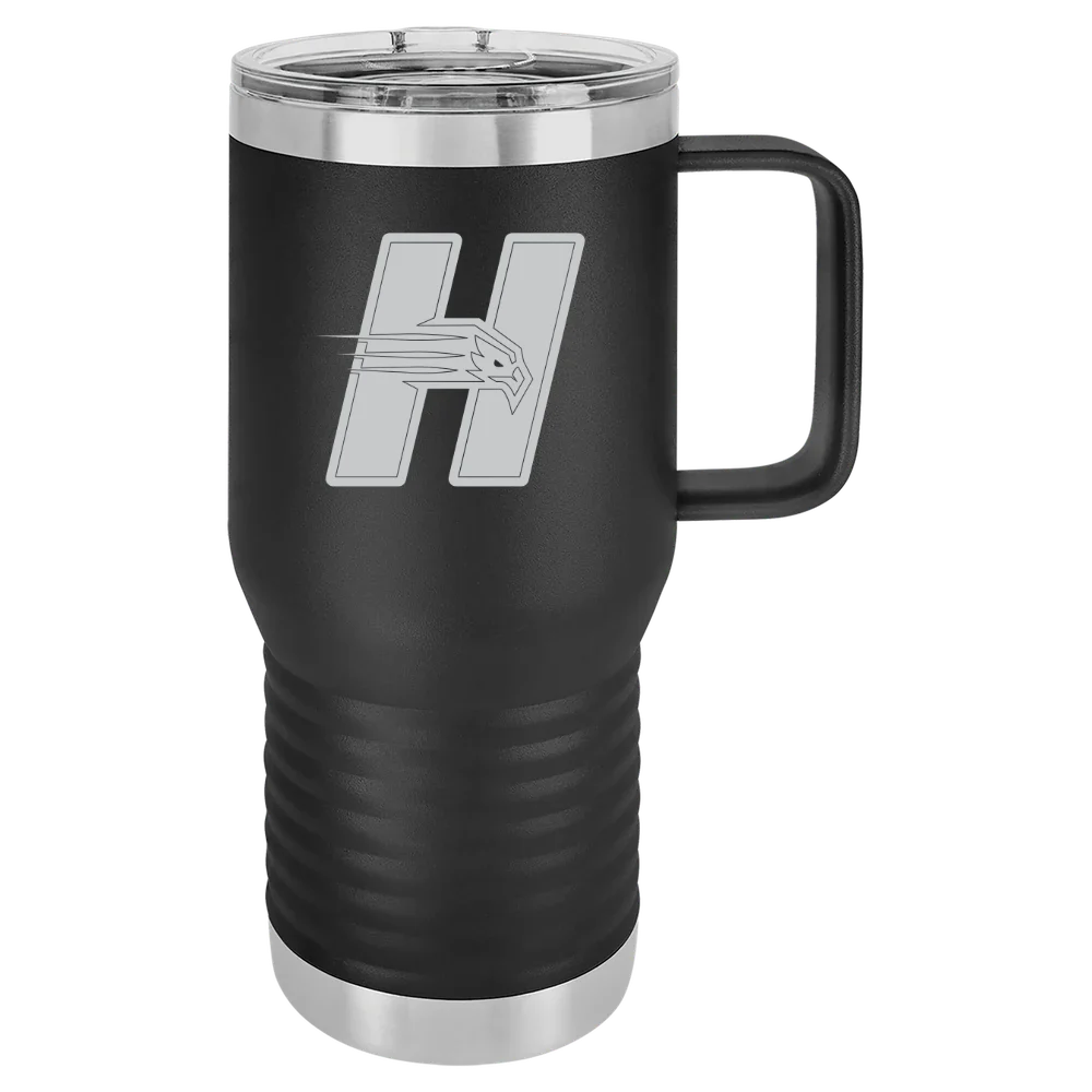 University of Hartford Polar Camel 20 oz. Travel Mug with Slider Lid