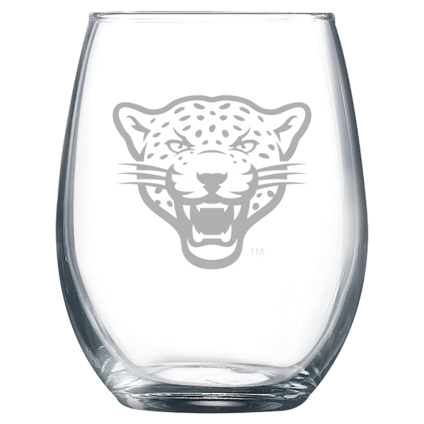 University of La Verne Polar Camel 9 oz. Stemless Wine Glass