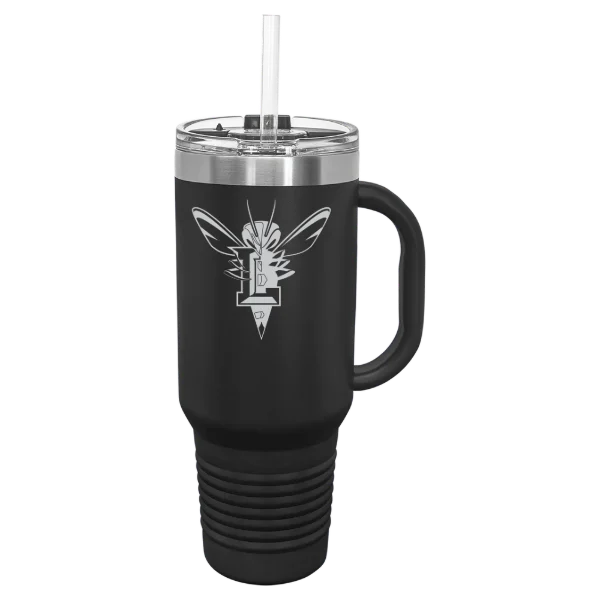 University of Lynchburg Polar Camel 40 oz. Travel Mug with Snap Lid & Straw