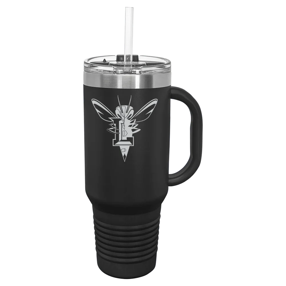 University of Lynchburg Polar Camel 40 oz. Travel Mug with Snap Lid & Straw