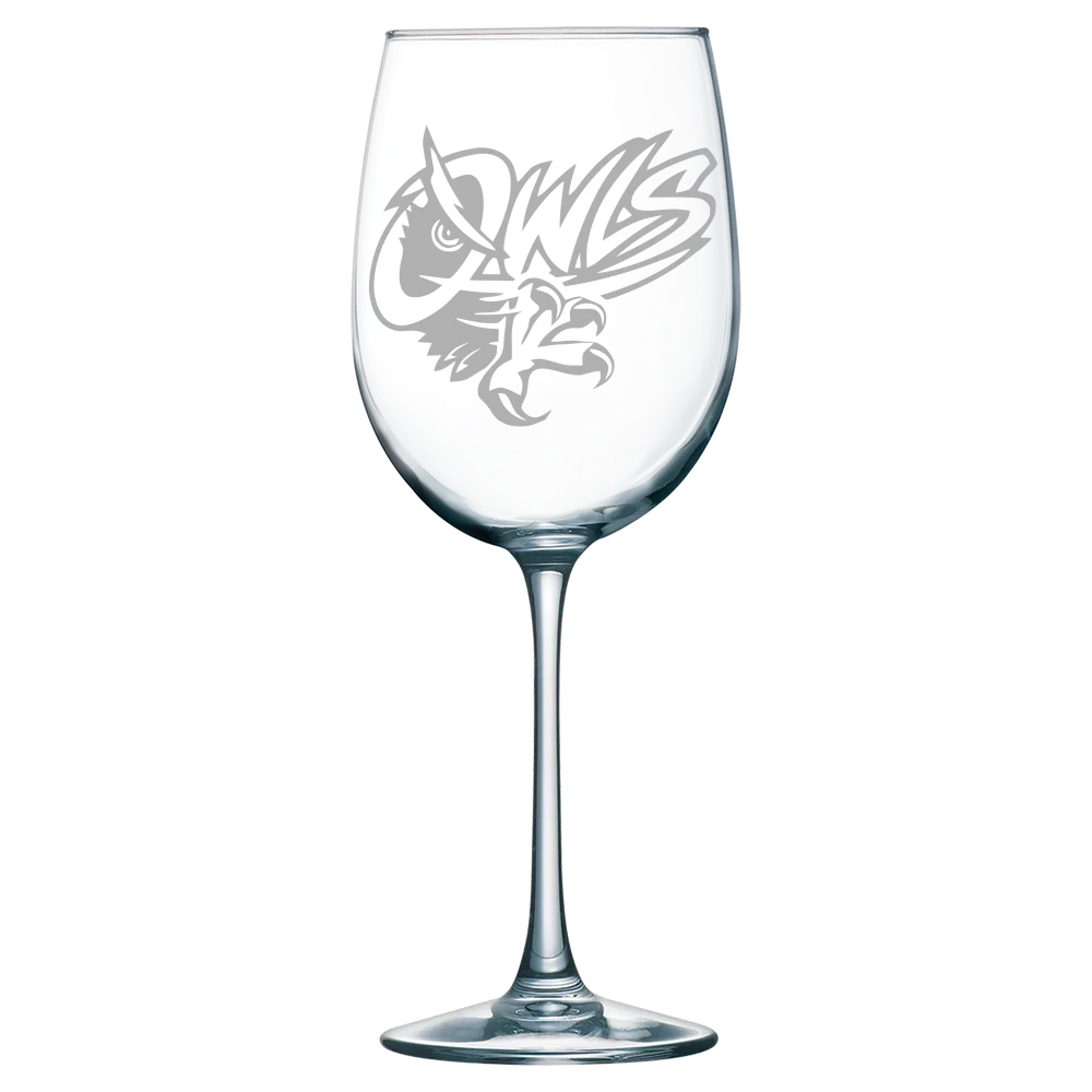 University of Maine at Presque Isle Polar Camel 19 oz. Wine Glass