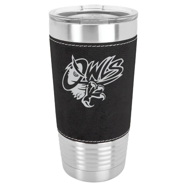 University of Maine at Presque Isle Polar Camel 20 oz. Leatherette Grip Tumbler with Standard Lid