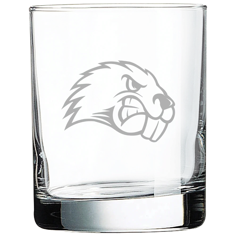 University of Maine, Farmington Polar Camel 10 1/2 oz. On The Rocks Glass