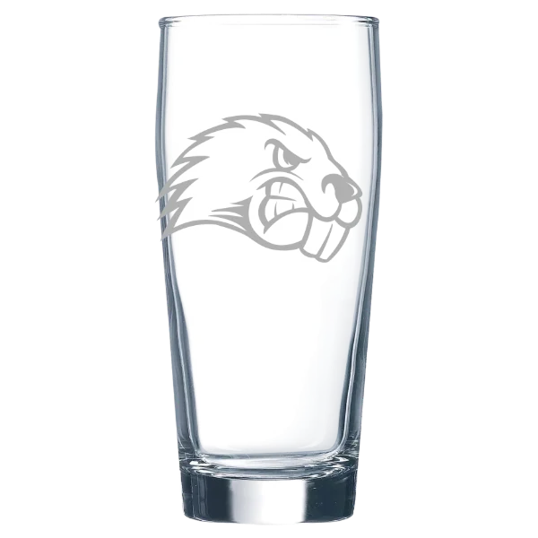 University of Maine, Farmington Polar Camel 16 oz. Willi Becher Beer Glass