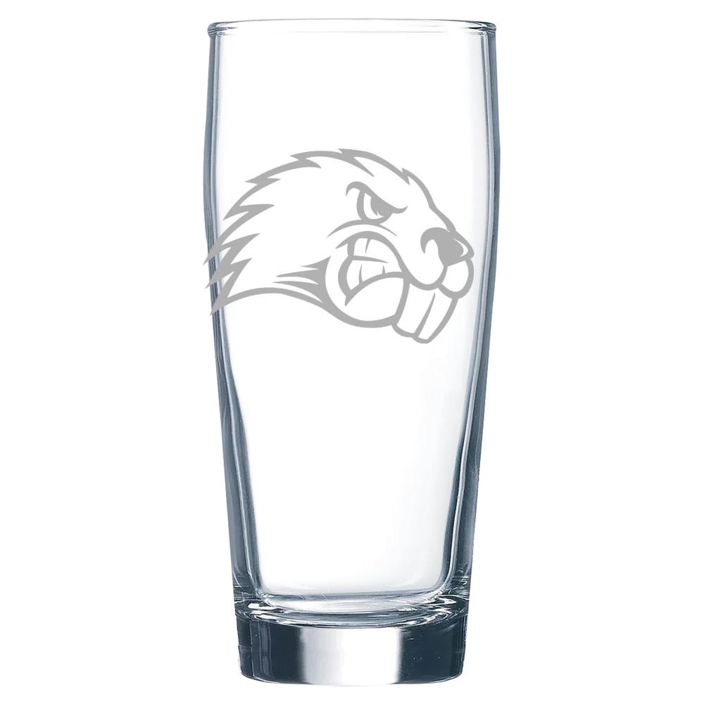 University of Maine, Farmington Polar Camel 16 oz. Willi Becher Beer Glass