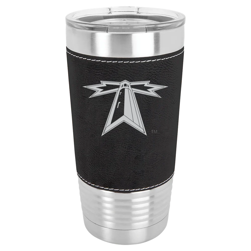 University of Massachusetts Boston Polar Camel 20 oz. Leatherette Grip Tumbler with Standard Lid