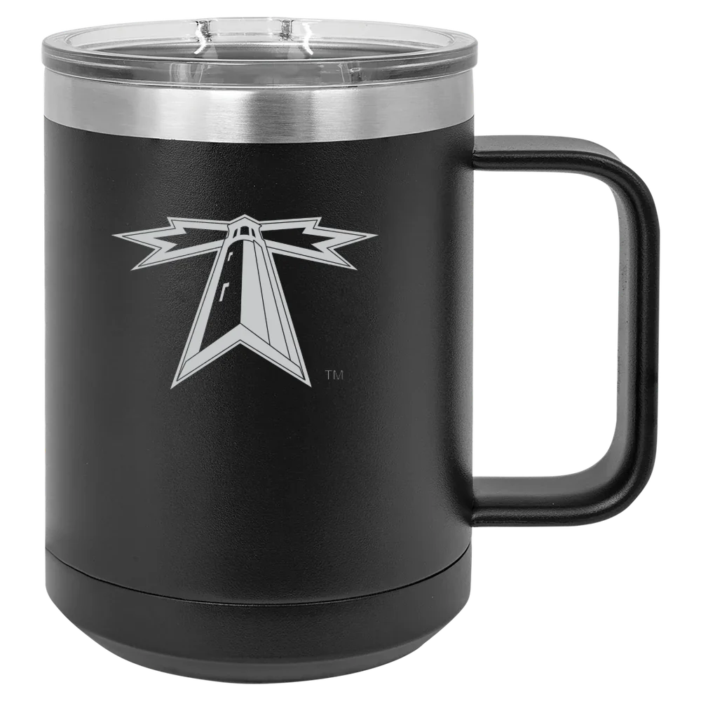 University of Massachusetts Boston Polar Camel 15 oz. Mug with Slider Lid