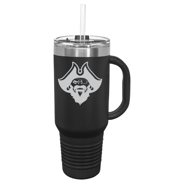 University of Massachusetts, Dartmouth Polar Camel 40 oz. Travel Mug with Snap Lid & Straw
