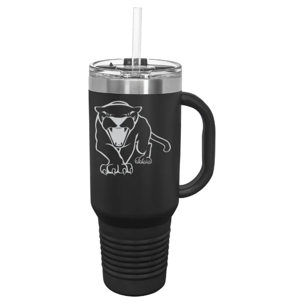 University of Minnesota, Morris Polar Camel 40 oz. Travel Mug with Snap Lid & Straw