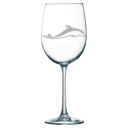 University of Mount Saint Vincent Polar Camel 19 oz. Wine Glass