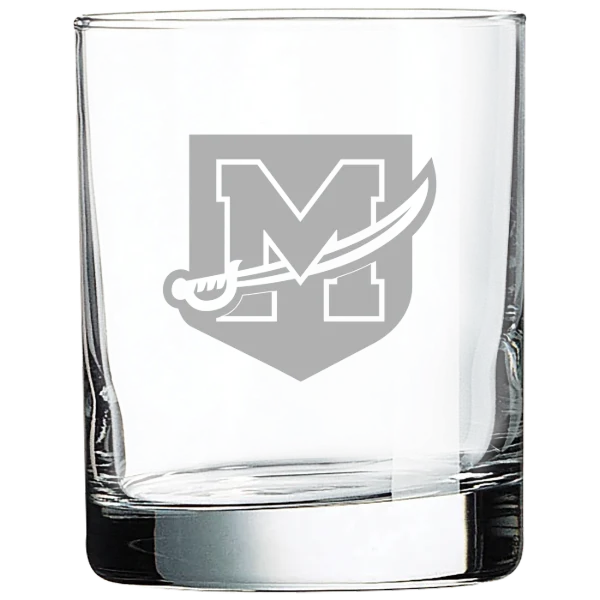 University of Mount Union Polar Camel 10 1/2 oz. On The Rocks Glass