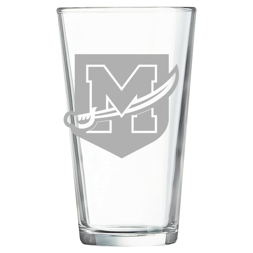 University of Mount Union Polar Camel 16 oz. Pint Mixing Glass