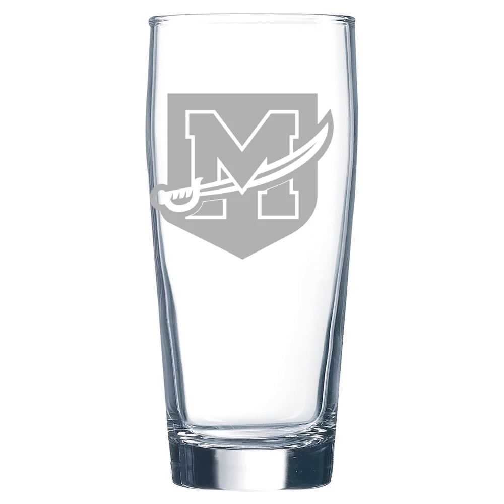 University of Mount Union Polar Camel 16 oz. Willi Becher Beer Glass