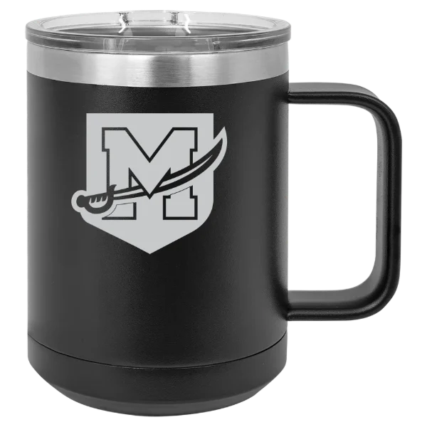 University of Mount Union Polar Camel 15 oz. Mug with Slider Lid