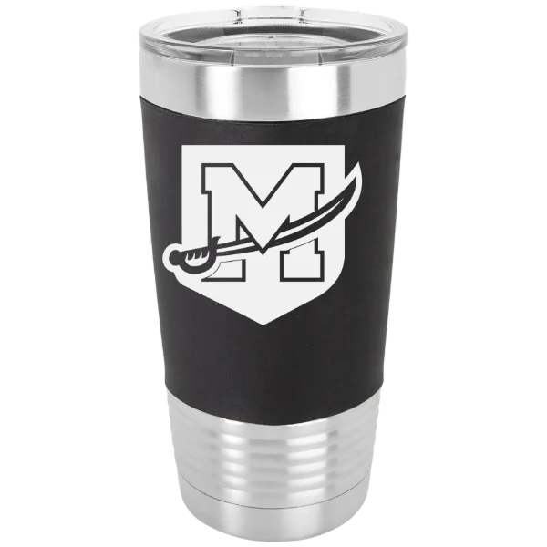 University of Mount Union Polar Camel 20 oz. Silicone Grip Tumbler with Standard Lid
