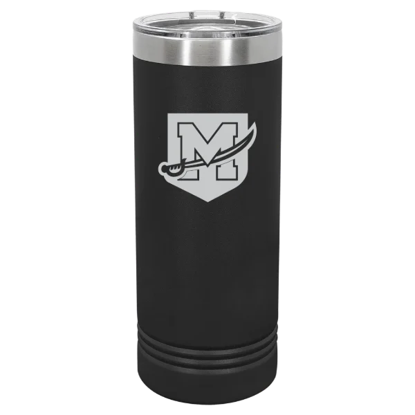 University of Mount Union Polar Camel 22 oz. Skinny Tumbler with Slider Lid