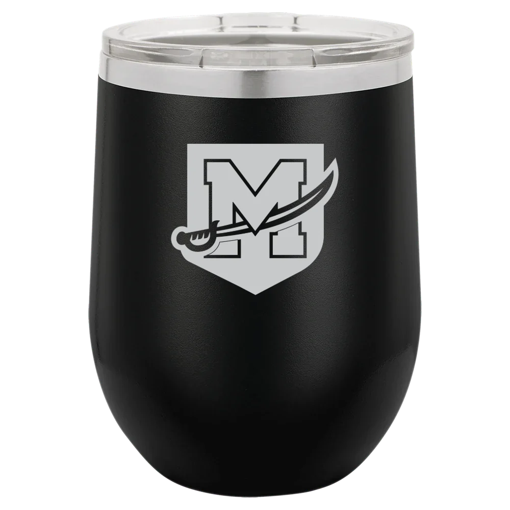 University of Mount Union Polar Camel 12 oz. Stemless Wine Tumbler