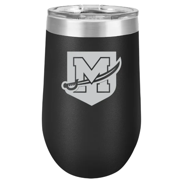 University of Mount Union Polar Camel 16 oz. Stemless Wine Tumbler