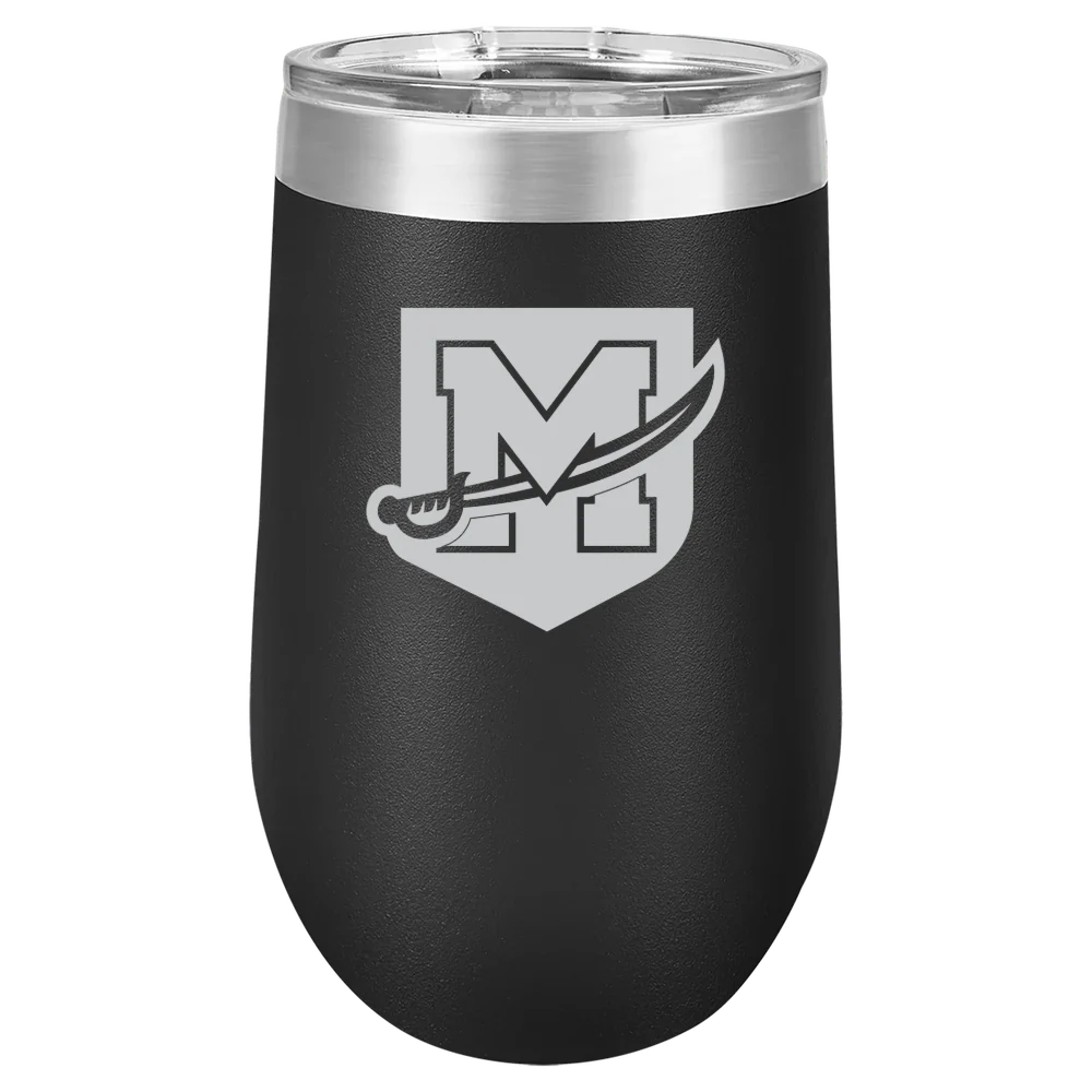 University of Mount Union Polar Camel 16 oz. Stemless Wine Tumbler